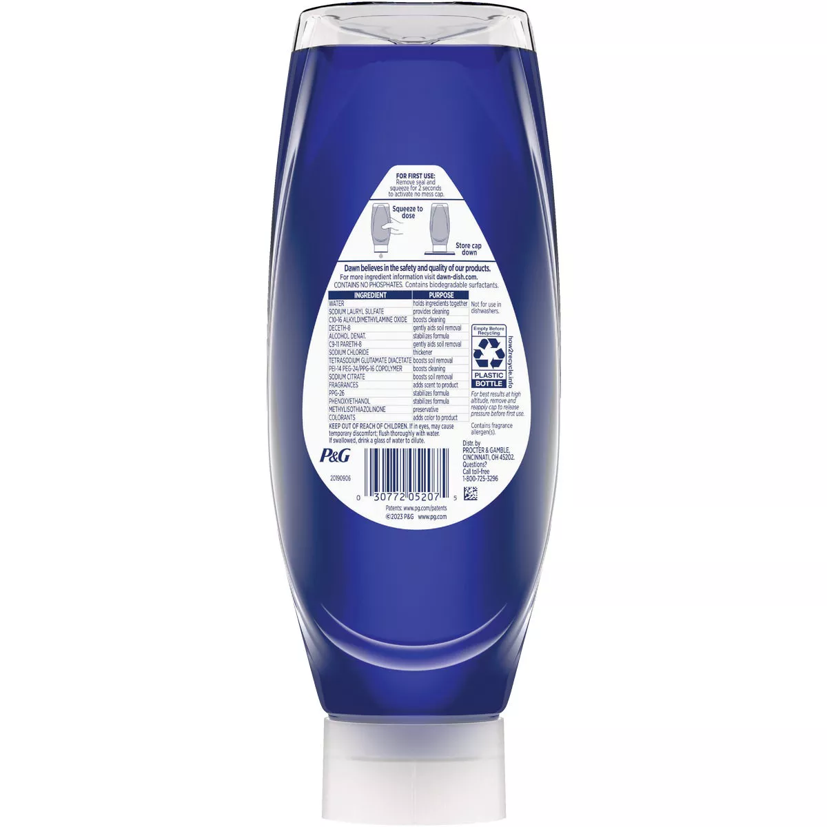 Dawn Platinum 24 Oz. Fresh Rain EZ-Squeeze Dishwashing Soap - photo 3