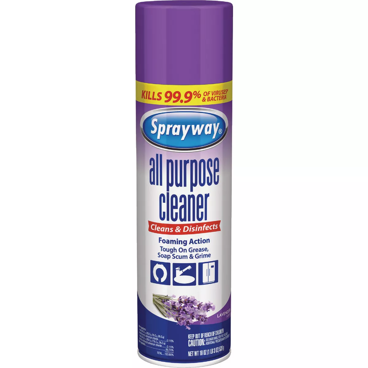 Sprayway 19 Oz. Lavender All Purpose Cleaner