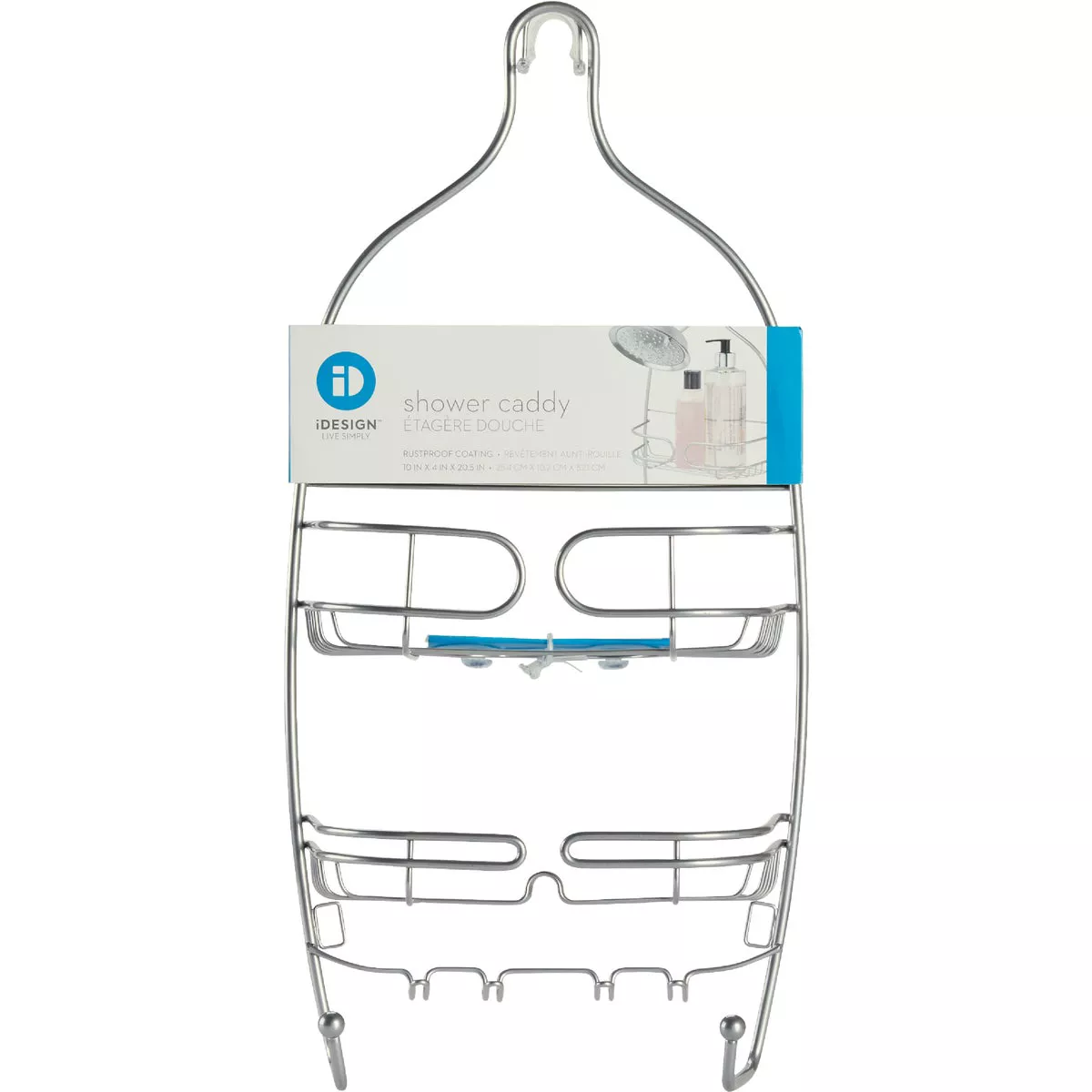 iDesign Neo Medium Silver Shower Caddy - photo 2