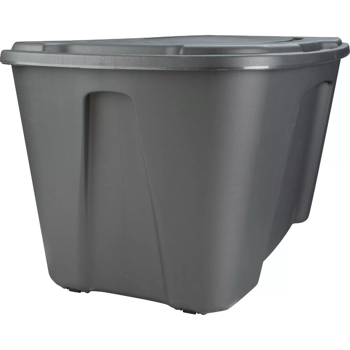 Homz 49 Gal. Gray Wheeled Storage Tote - photo 3