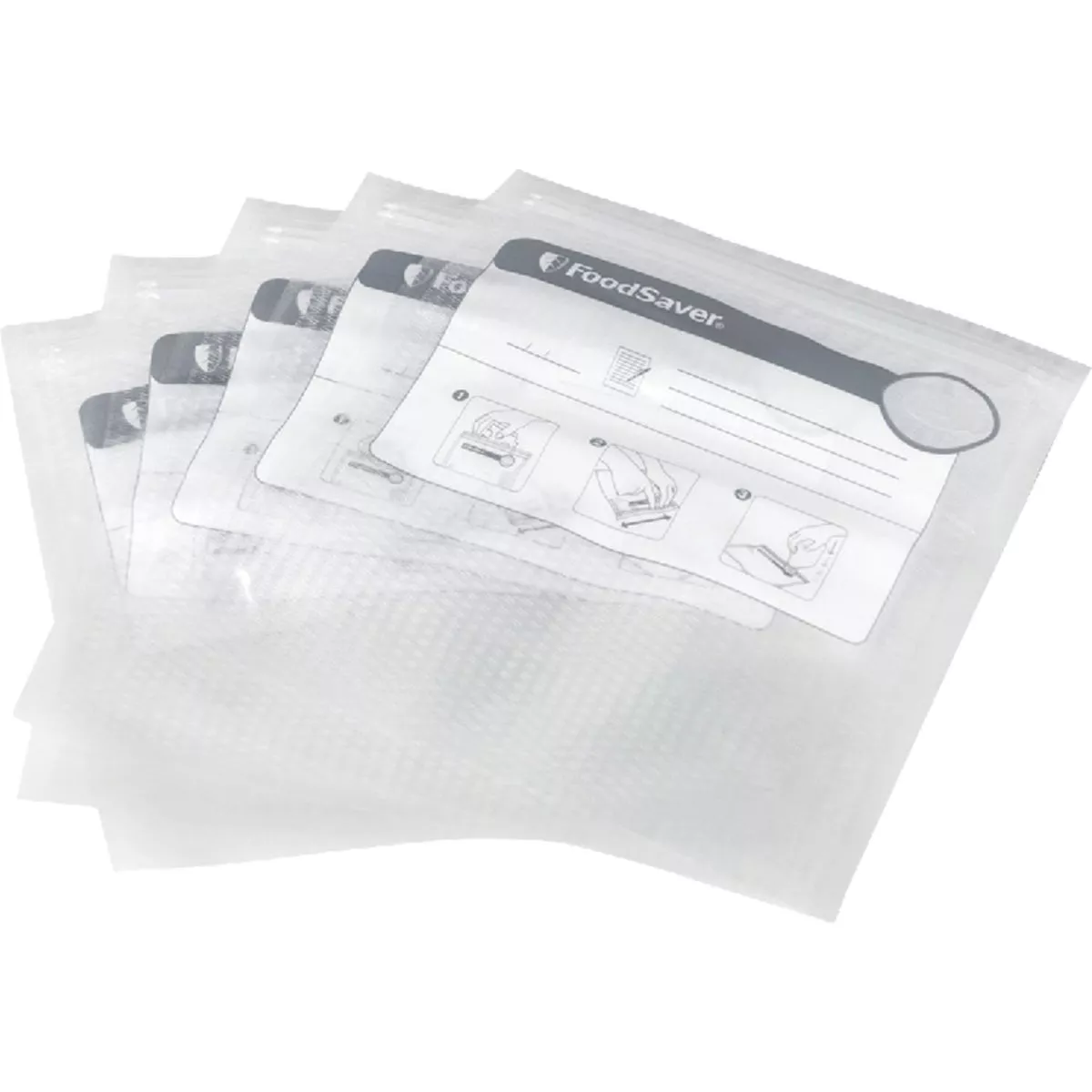 FoodSaver FreshSaver Vacuum Zipper Quart Bags (18-Count) - photo 2