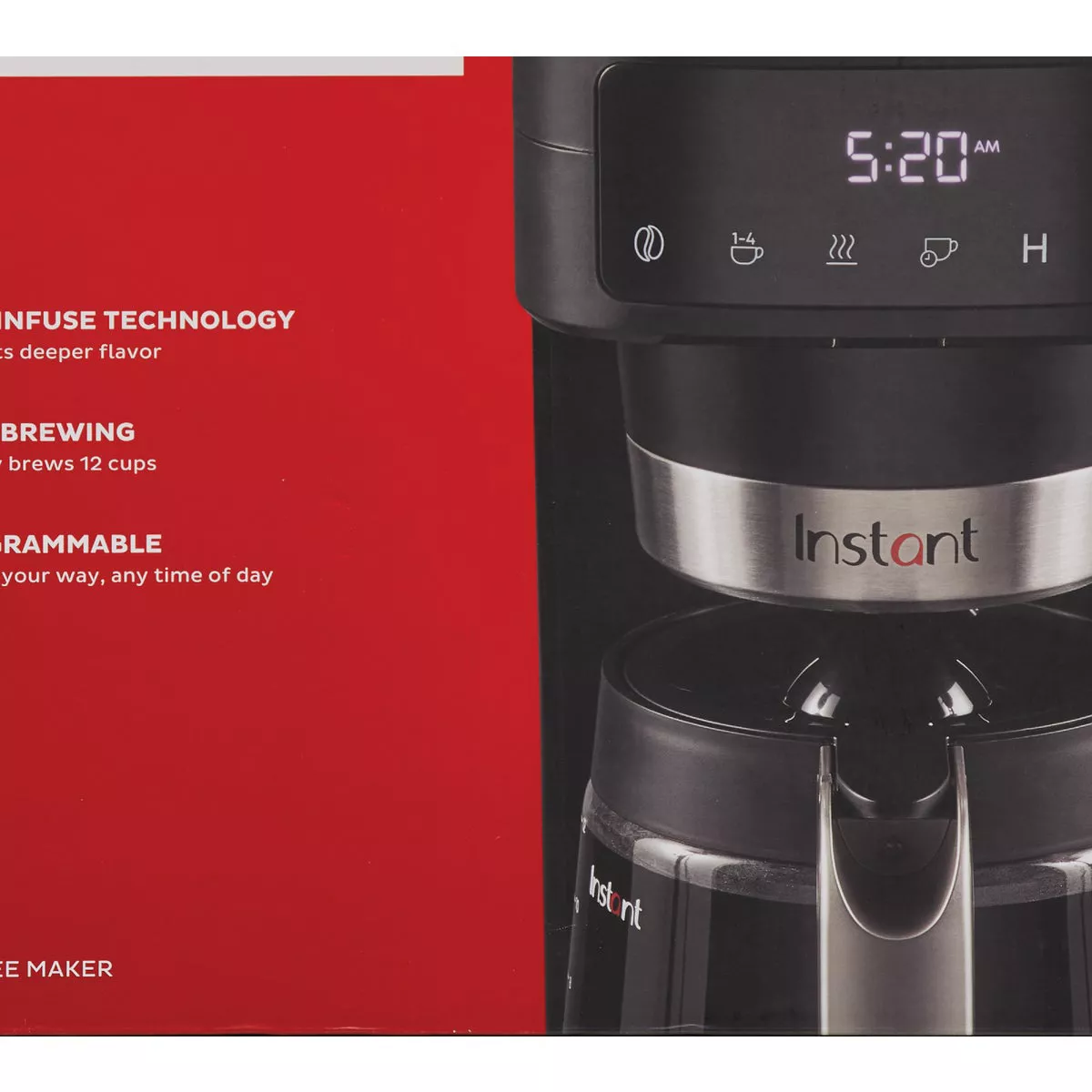 Instant 12 Cup Infusion Brew Plus Coffee Maker - photo 2