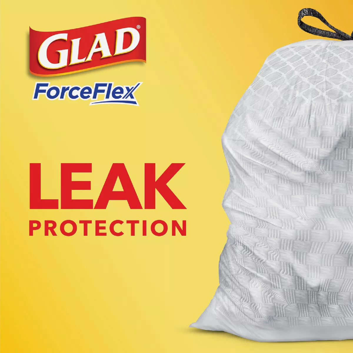 Glad Febreze 13 Gal. Fresh LeakGuard Tall Kitchen White Trash Bag (40-Count) - photo 6