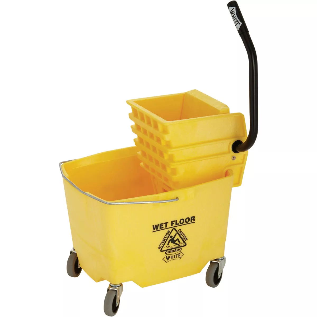 Impact White Mop Bucket & Wringer Combo