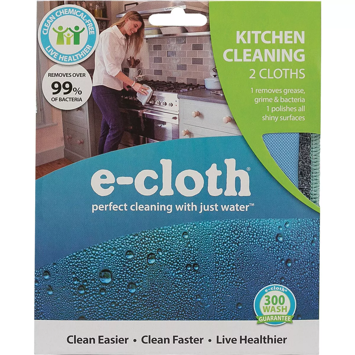 E-Cloth Kitchen Cleaning Cloth (2 Count) - photo 2