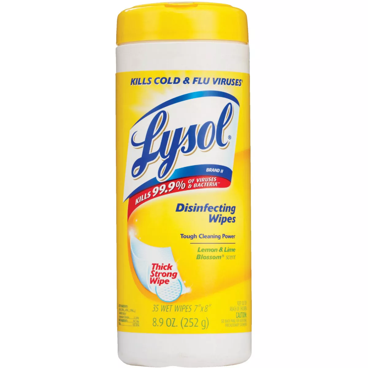 Lysol Lemon & Lime Blossom Sanitizing Wipes (35-Count) - photo 2