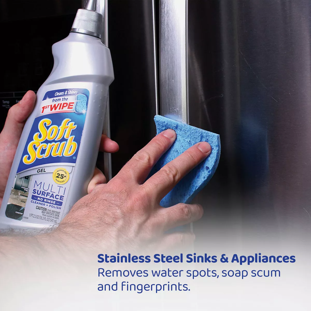 Soft Scrub 18.3 Oz. Multi Surface No Rinse Cleaner & Polish - photo 3