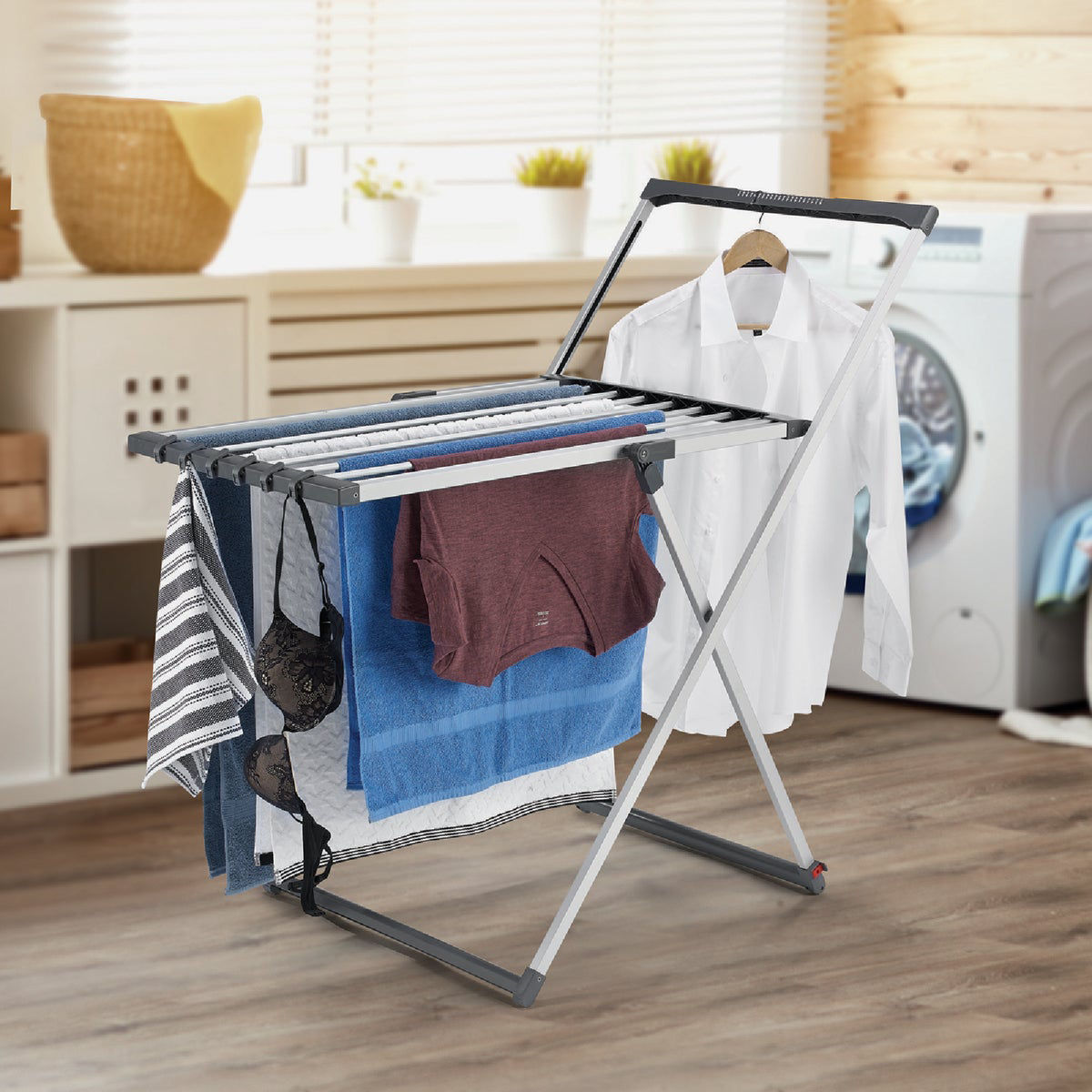 Polder Ultralight Aluminum Laundry Stand | Do it Best