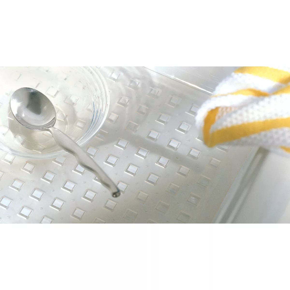 iDesign Sinkworks 11 In. x 12.5 In. Euro Clear PVC Sink Mat - photo 3
