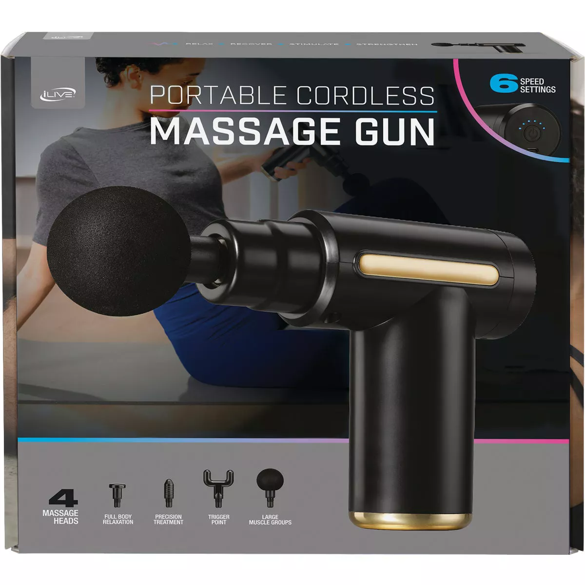 iLive Personal Handheld Massager - photo 2