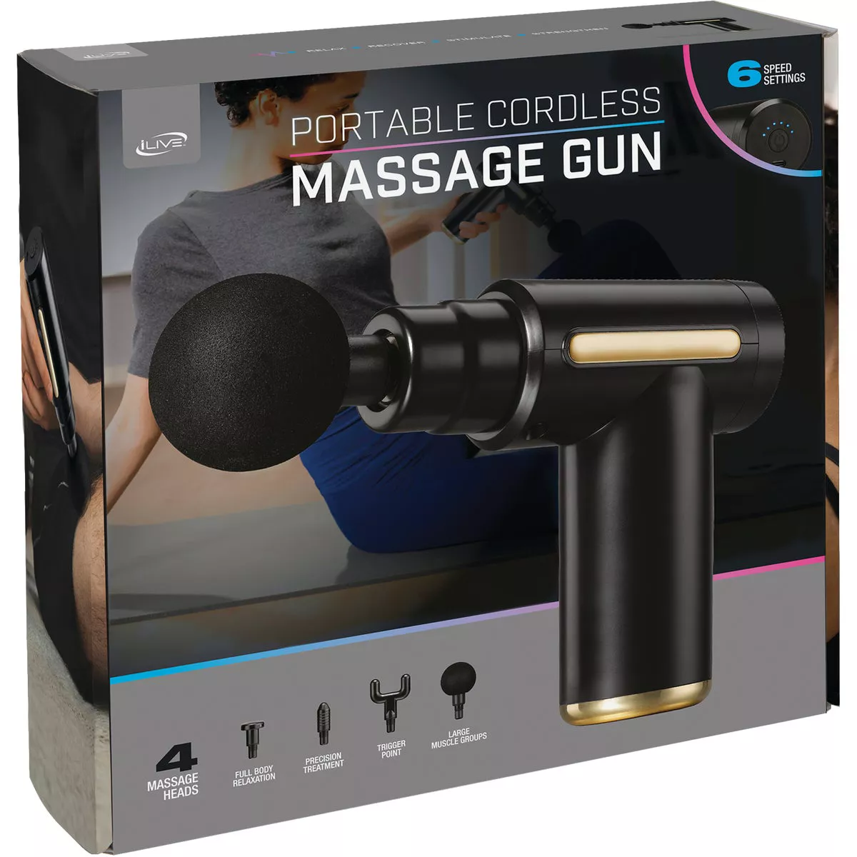 iLive Personal Handheld Massager - photo 3
