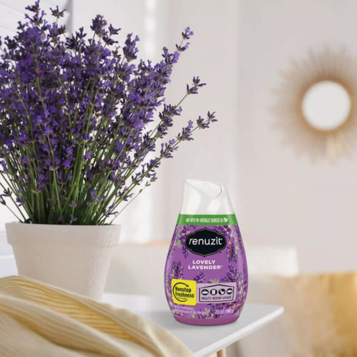 Renuzit 7 Oz. Lovely Lavender Solid Air Freshener - photo 2