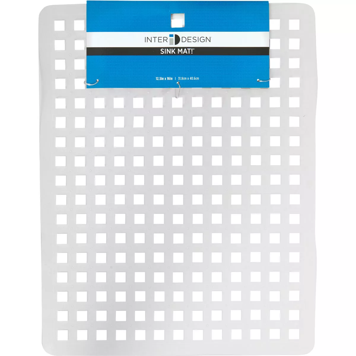 iDesign Sinkworks 12.5 In. x 16 In. Euro Clear PVC Sink Mat - photo 4