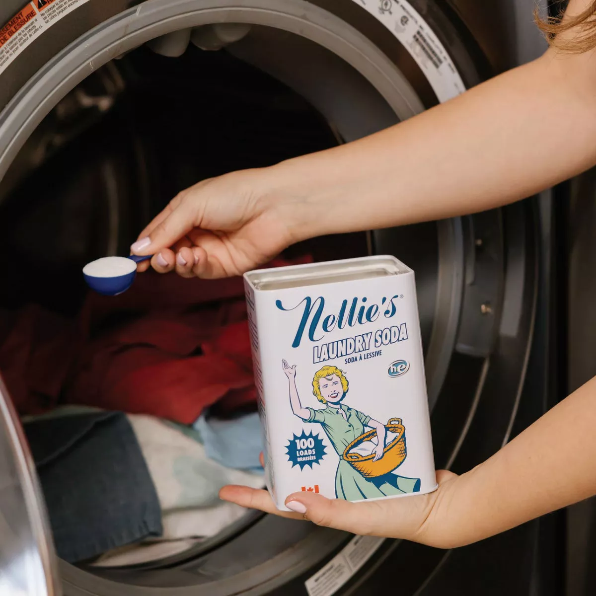Nellie's 3.3 Lb. 100 Load Powder Laundry Soda Detergent - photo 3