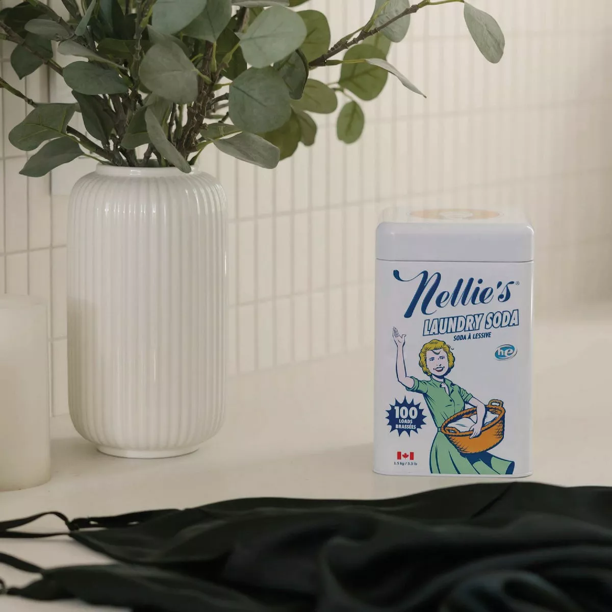 Nellie's 3.3 Lb. 100 Load Powder Laundry Soda Detergent - photo 4
