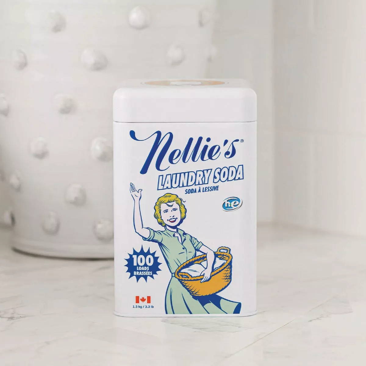 Nellie's 3.3 Lb. 100 Load Powder Laundry Soda Detergent - photo 5