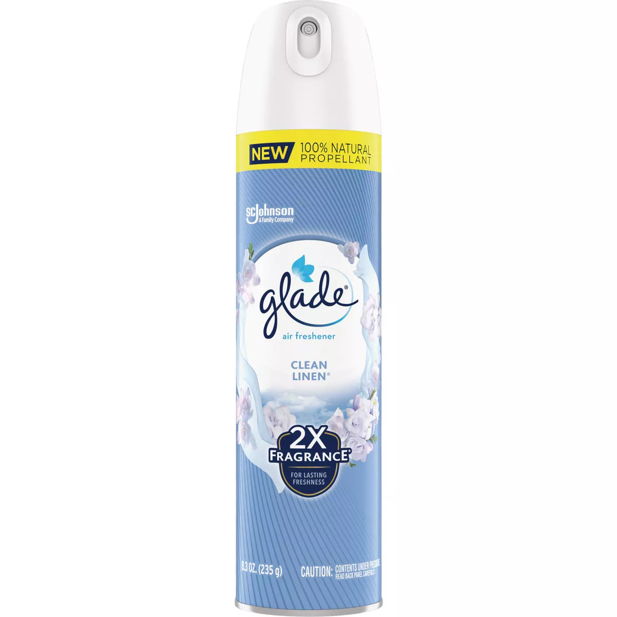 Glade 2X Fragrance 8 Oz. Clean Linen Spray Air Freshener