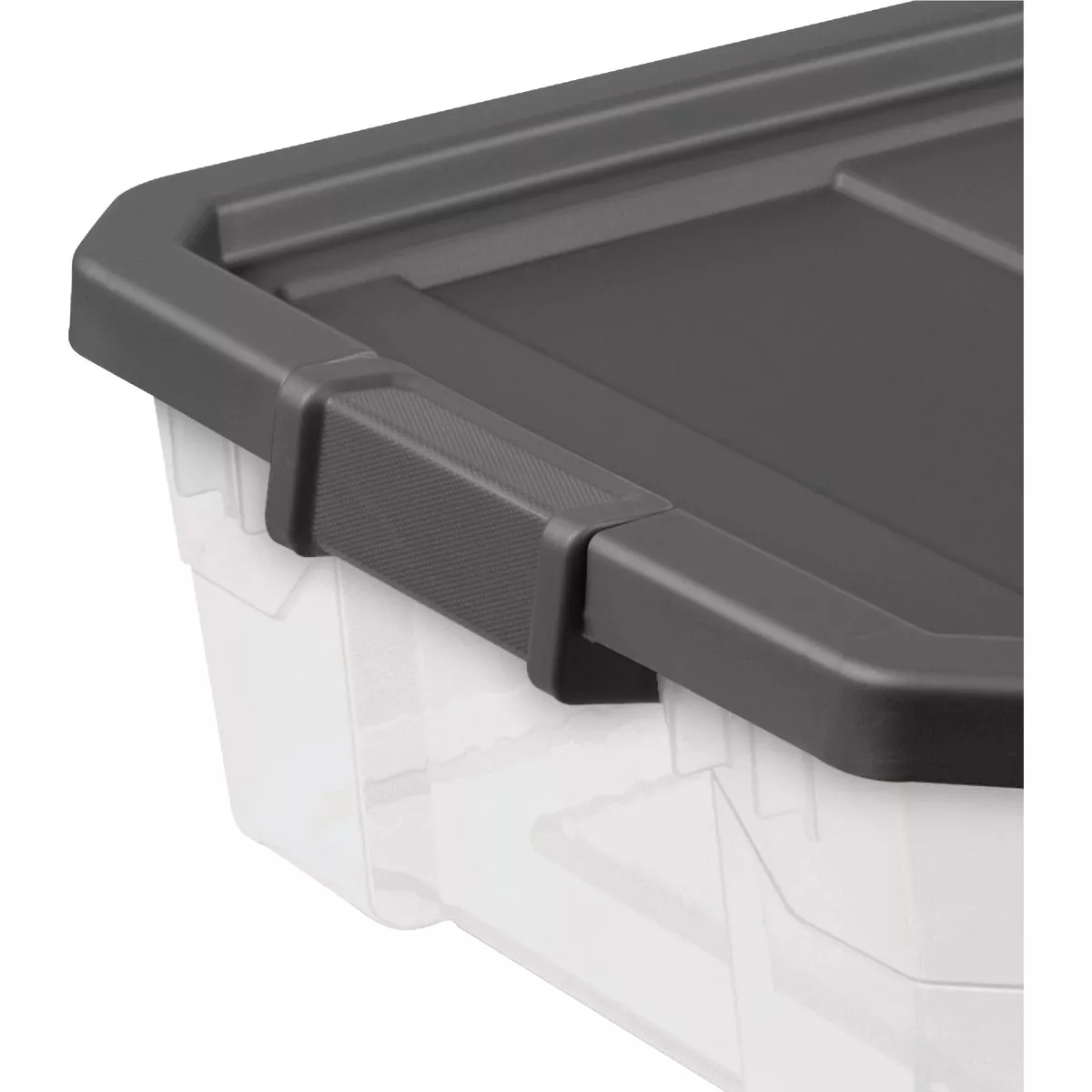 Sterilite 40 Flat Gray Stacker Storage Tote Do it Best