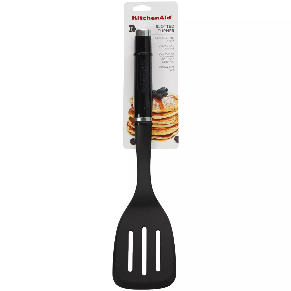 KitchenAid 13 In. Black Nylon Slotted Turner - photo 2