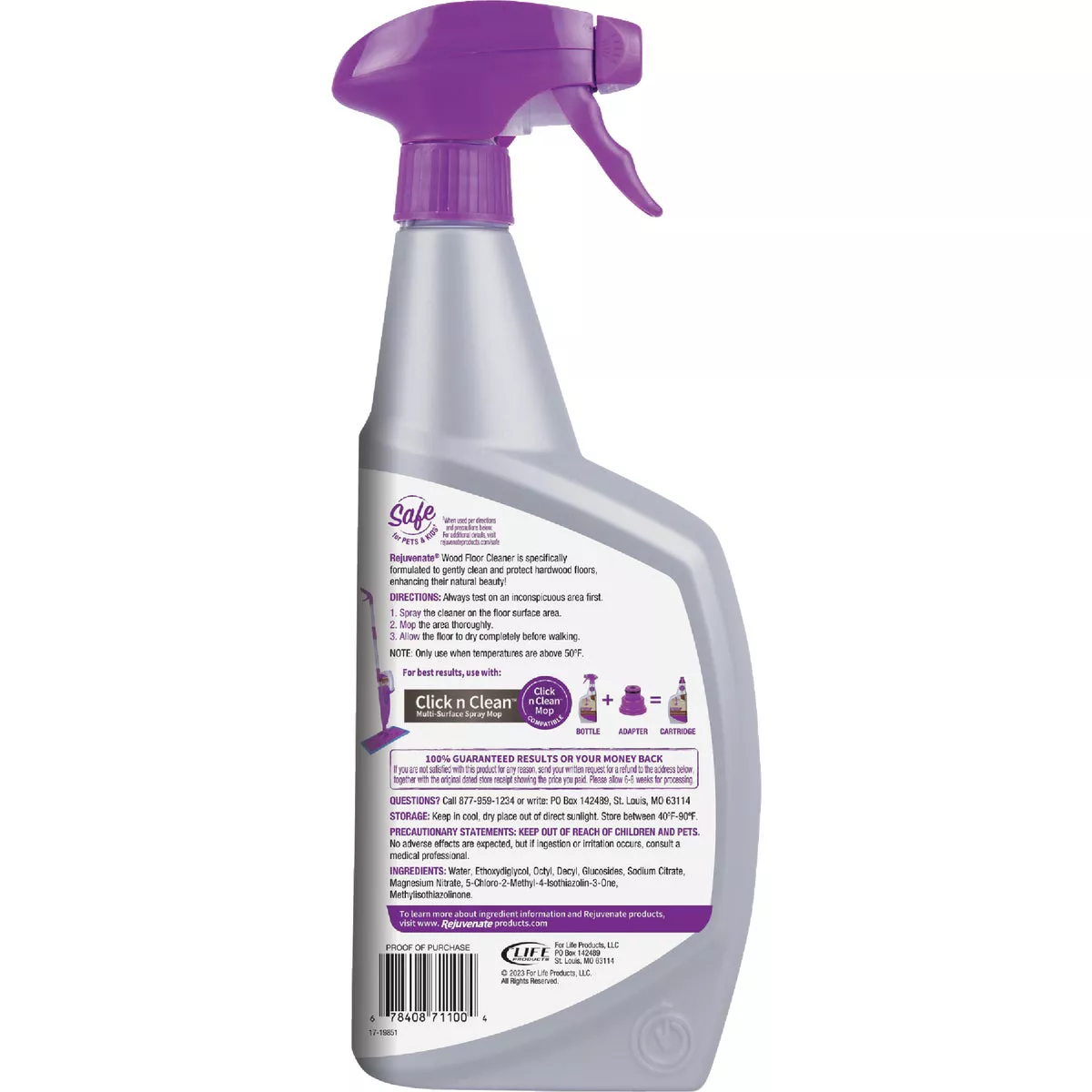 Rejuvenate 32 Oz. Professional Wood Floor Cleaner - photo 4