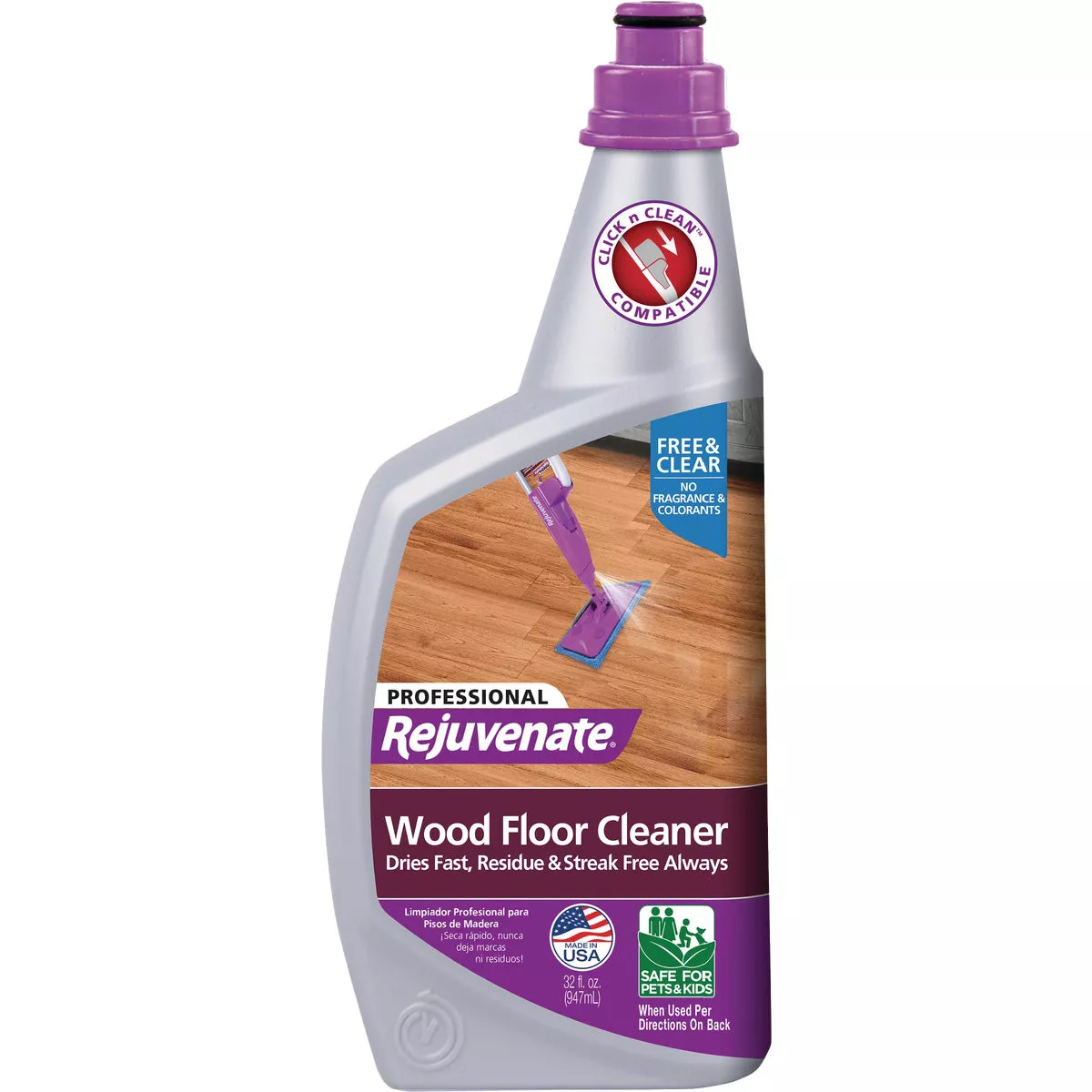 Rejuvenate 32 Oz. Professional Wood Floor Cleaner - photo 5