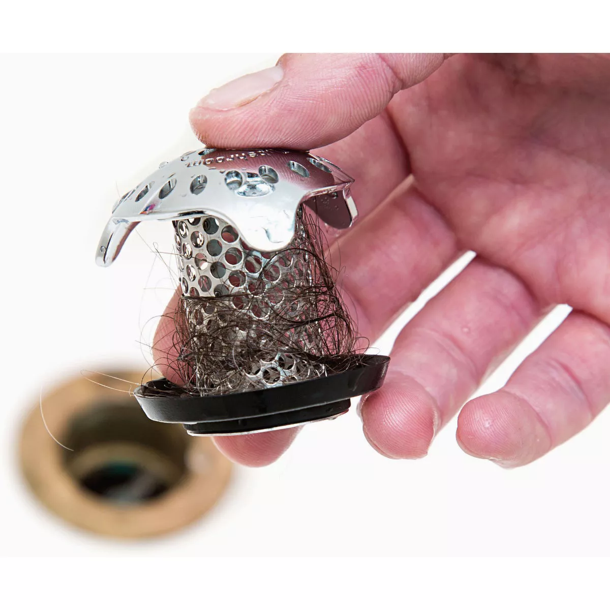 TubShroom Ultra Edition 1.5 In. Chrome Stainless Steel Hair Catcher - photo 2