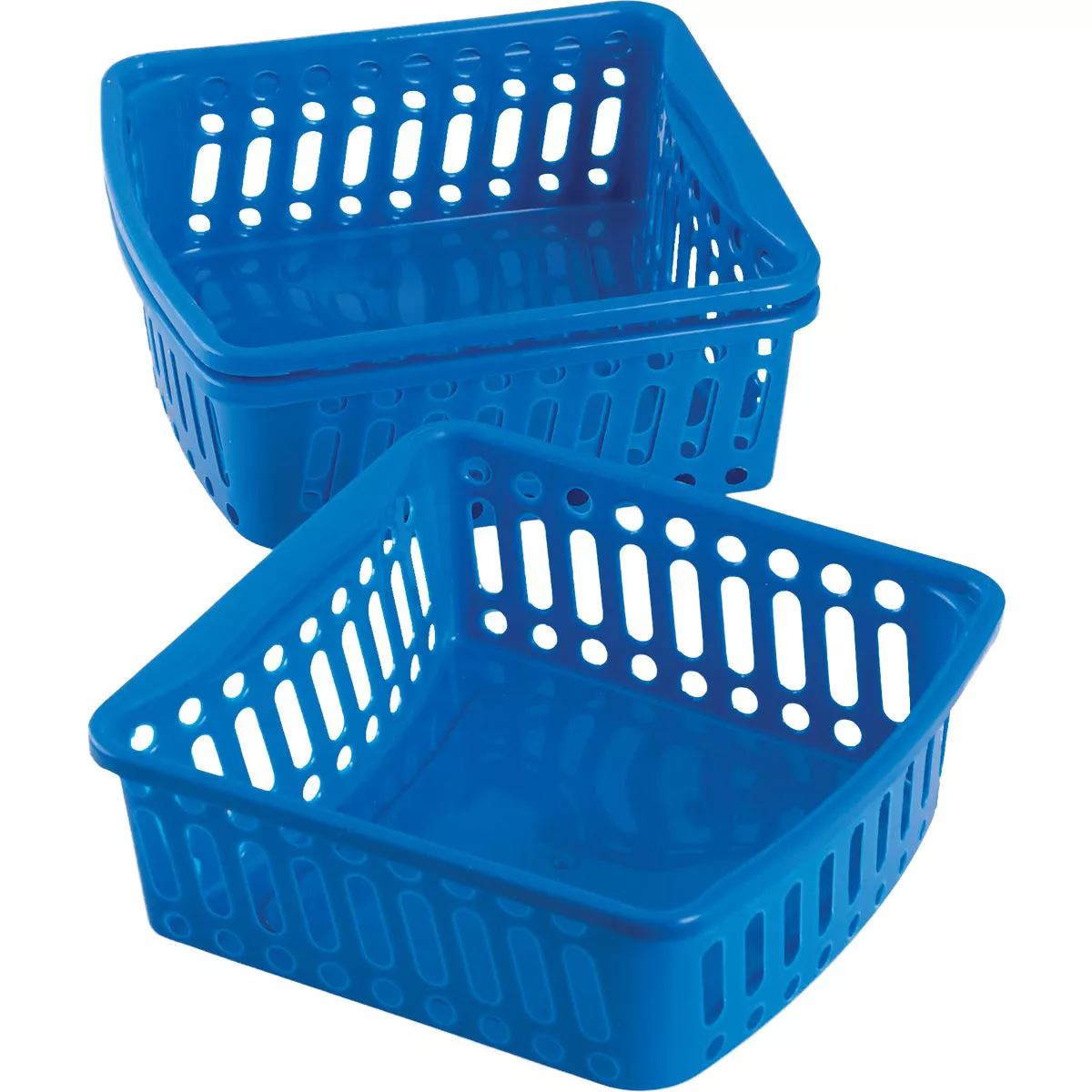 Smart Savers 5 In. W. x 2-1/3 In. H. x 6-1/2 In. L. Plastic Storage Basket (3-Pack) - photo 2