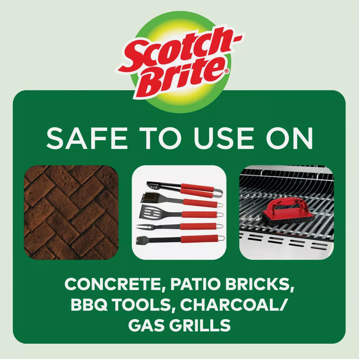 Scotch-Brite Coarse Grill & Outdoor Scrubber - photo 4