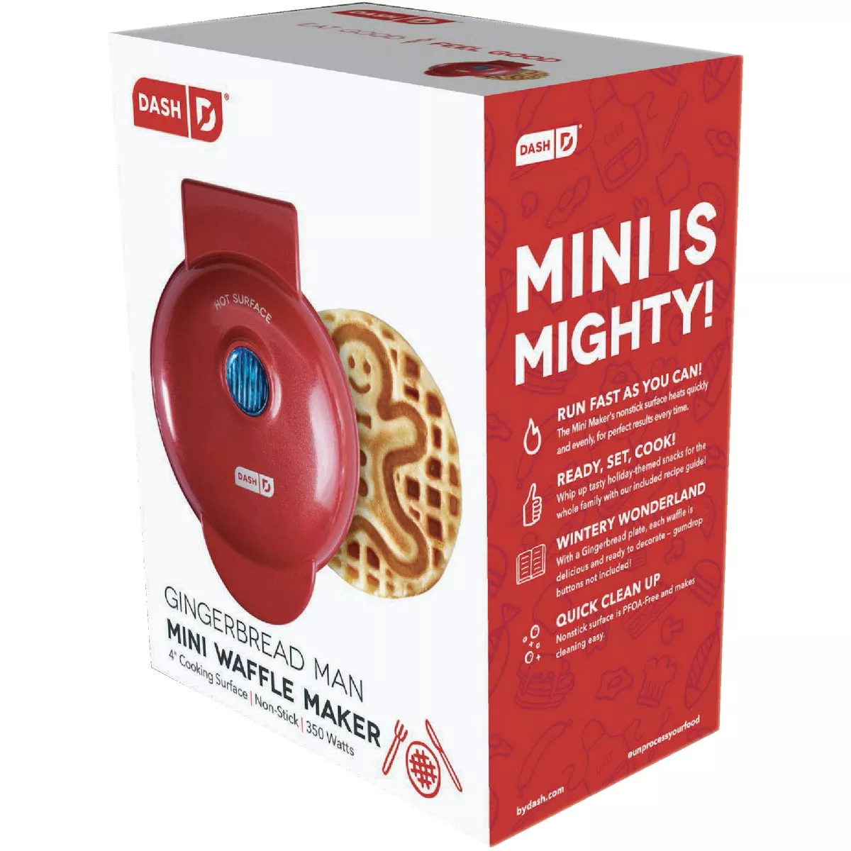 Dash 4 In. Gingerbread Mini Waffle Maker | True Value Hardware