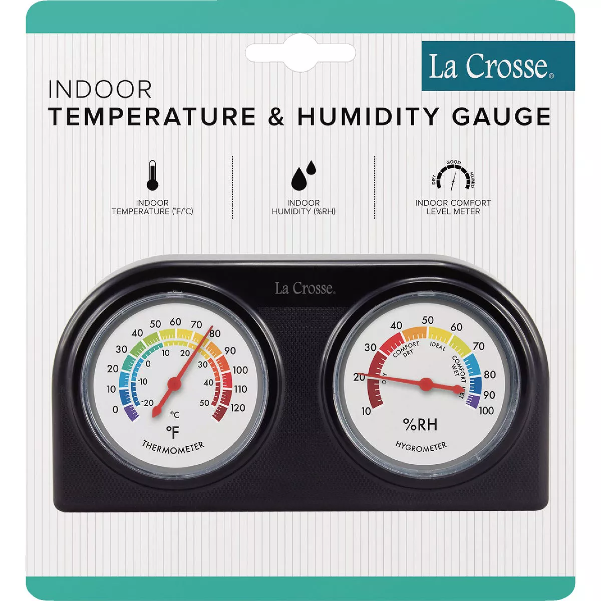 La Crosse Technology Indoor Hygrometer & Thermometer - photo 2