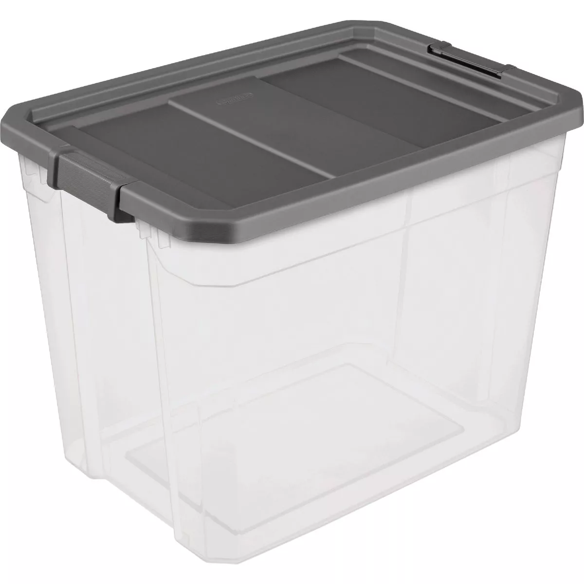 Sterilite 108 Qt./102L Flat Gray Stacker Storage Tote