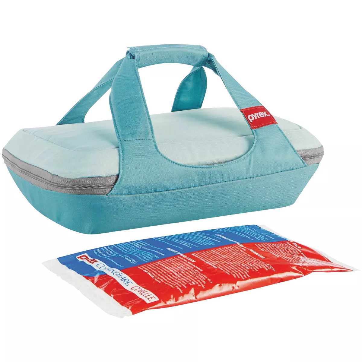 Pyrex Deep Portable Baking Dish with Sage Plastic Cover (4-Piece) - photo 2