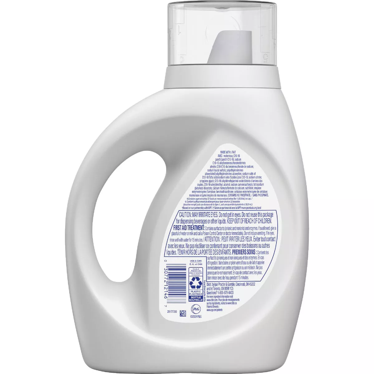 Tide 42 Oz. 32 Load Free & Gentle Liquid Laundry Detergent - photo 2