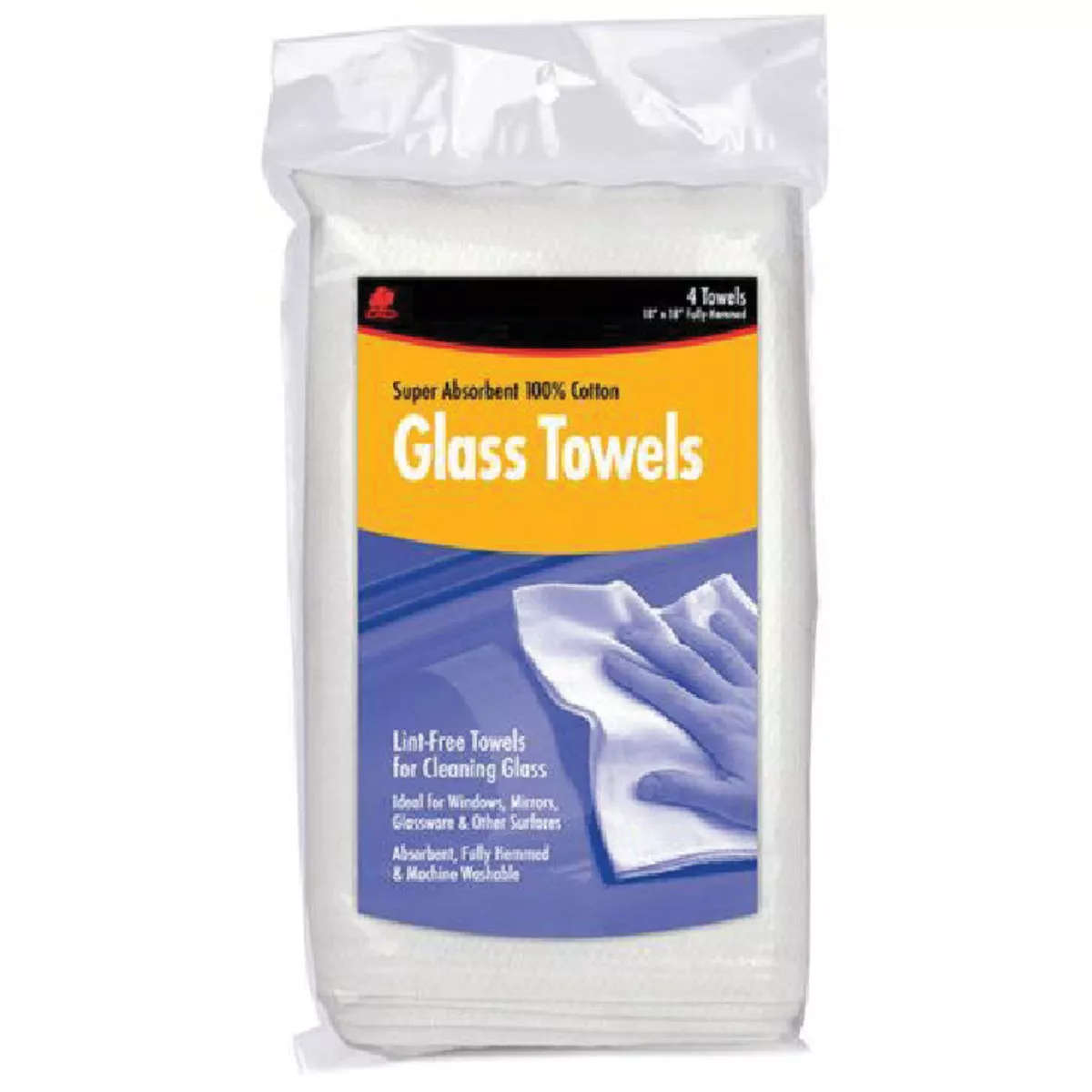 Buffalo Industries 18 In. W x 18 In. L Disposable Glass Shop Towel
