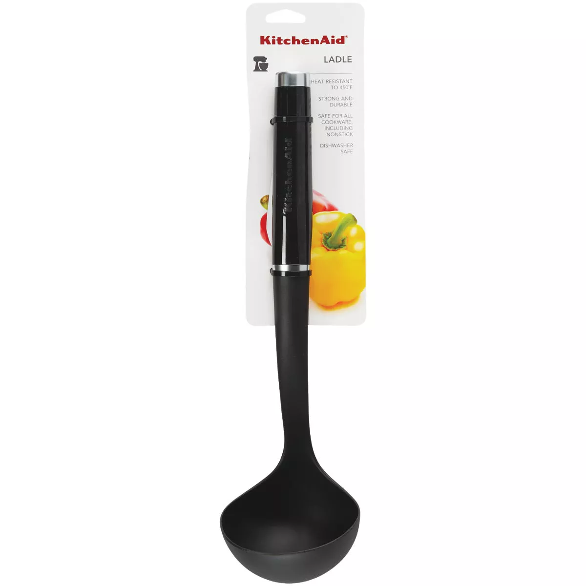 KitchenAid 12 In. Black Nylon Ladle - photo 2