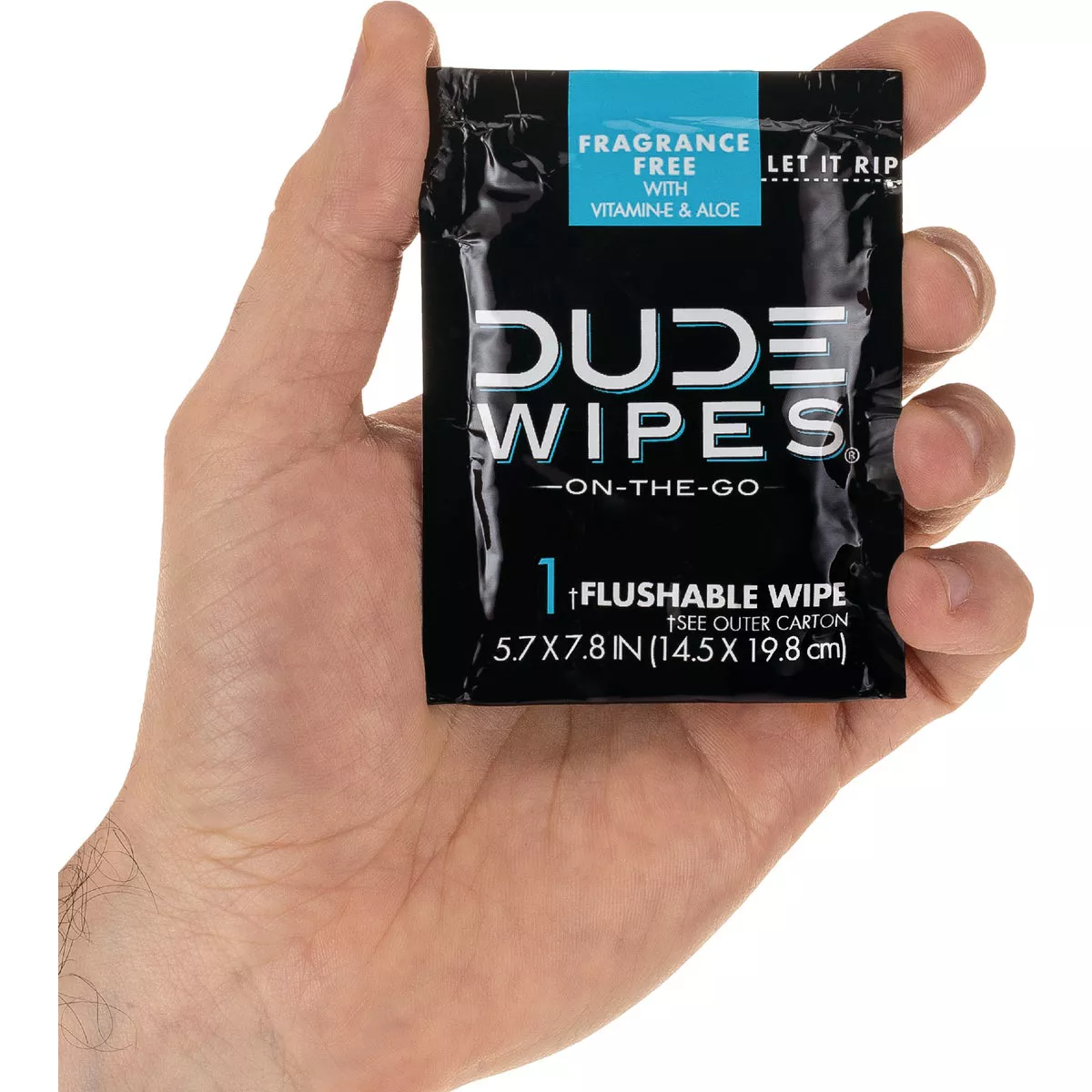 Dude Wipes On-The-Go Flushable Wipes Singles (15-Count) - photo 2