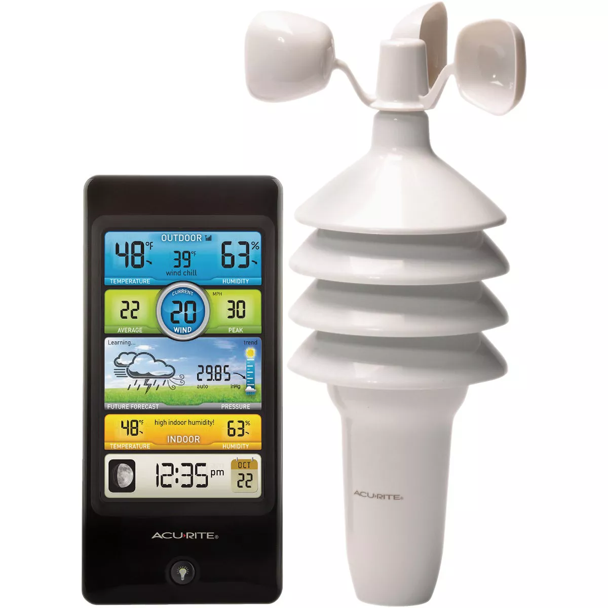 AcuRite Notos 3-in-1 Weather Station with Color Digital Display - photo 3
