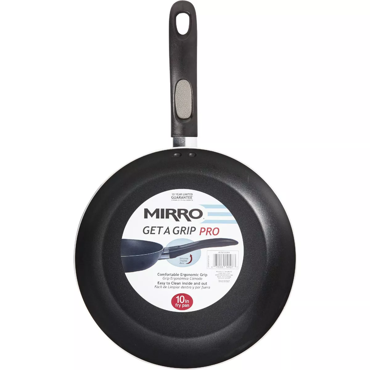 Mirro Get a Grip 10 In. Soft-Grip Stay Cool Saute Pan - photo 2