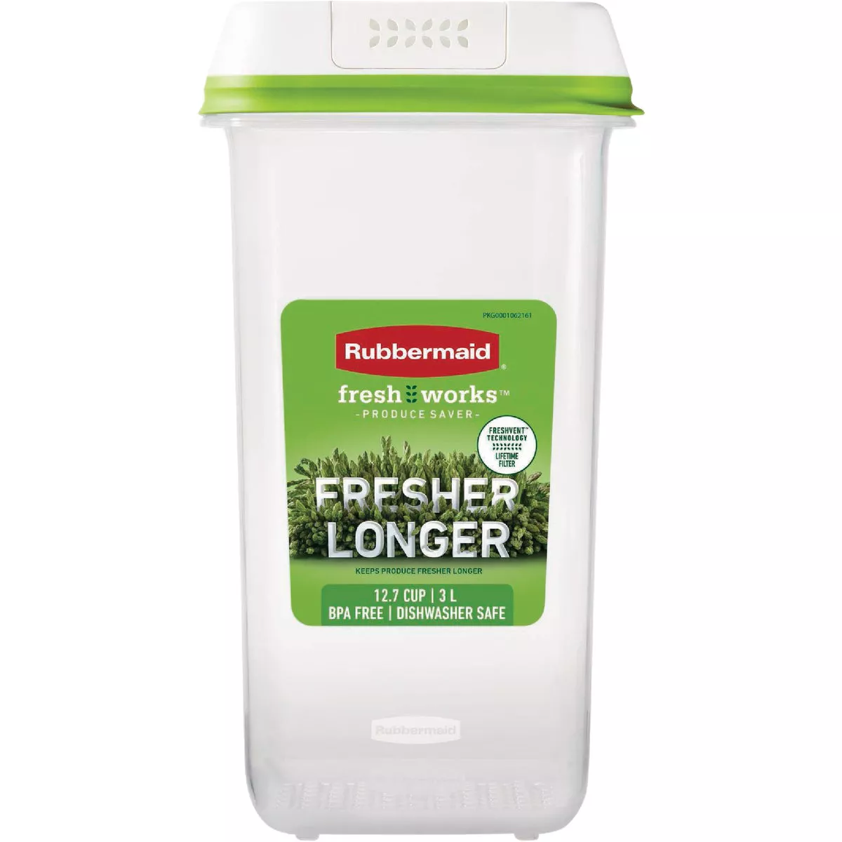 Rubbermaid Freshworks Produce Saver 12.7 C. Medium Tall Produce Container