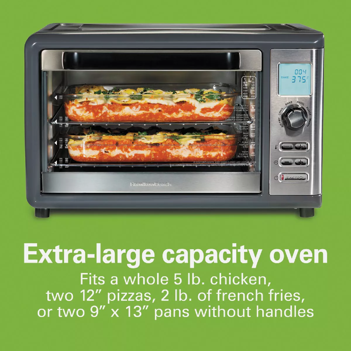 Hamilton Beach Sure-Crisp XL Digital Air Fryer Oven - photo 5
