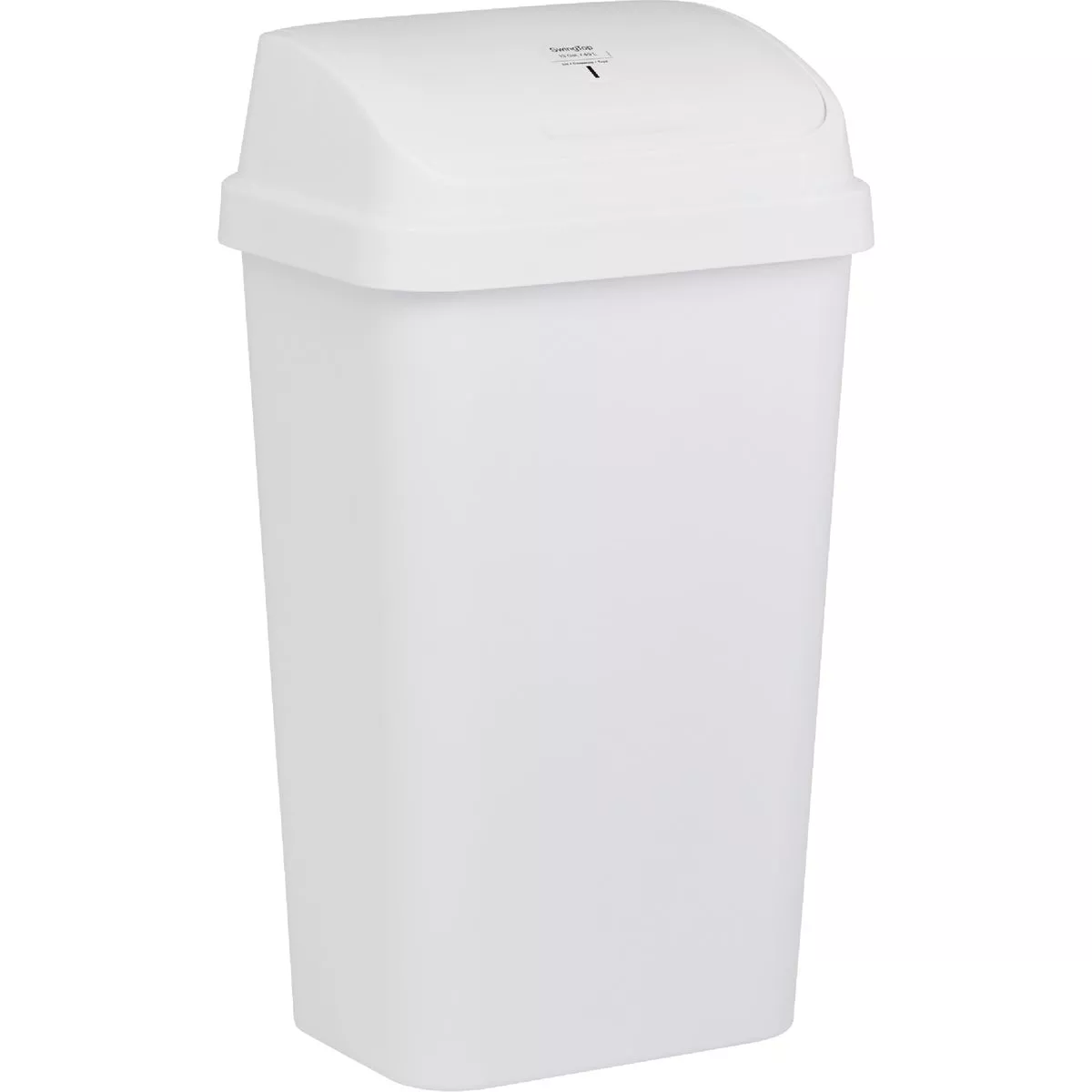 Sterilite 13 Gal. White Swing Top Wastebasket - photo 3