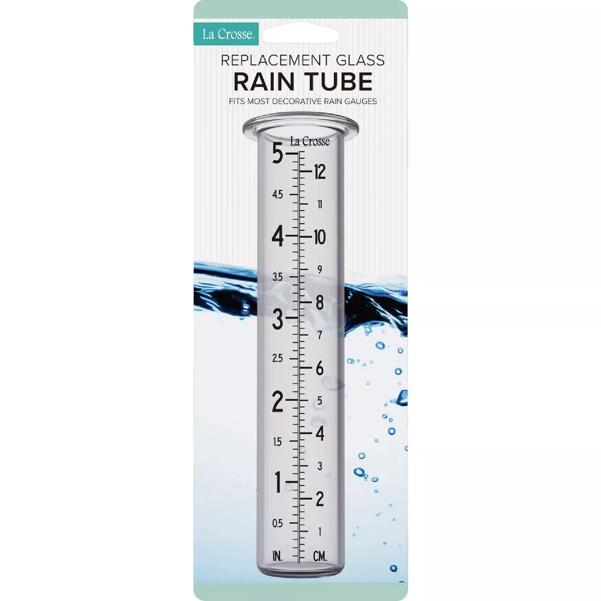 La Crosse Technology 5 In. Replacement Glass Rain Gauge Tube - photo 4