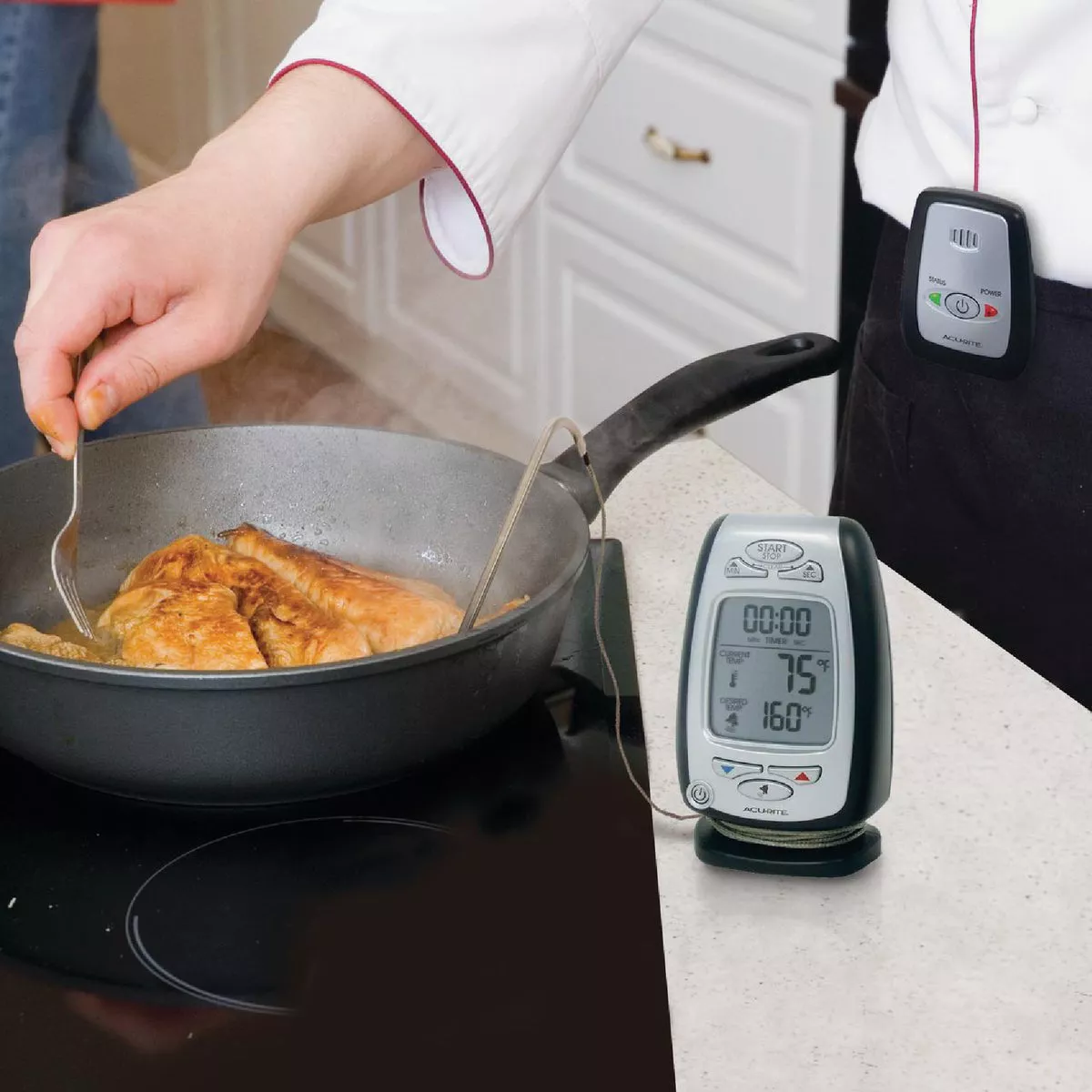 Acu-Rite Wireless Cooking Kitchen Thermometer with Wireless Pager - photo 3