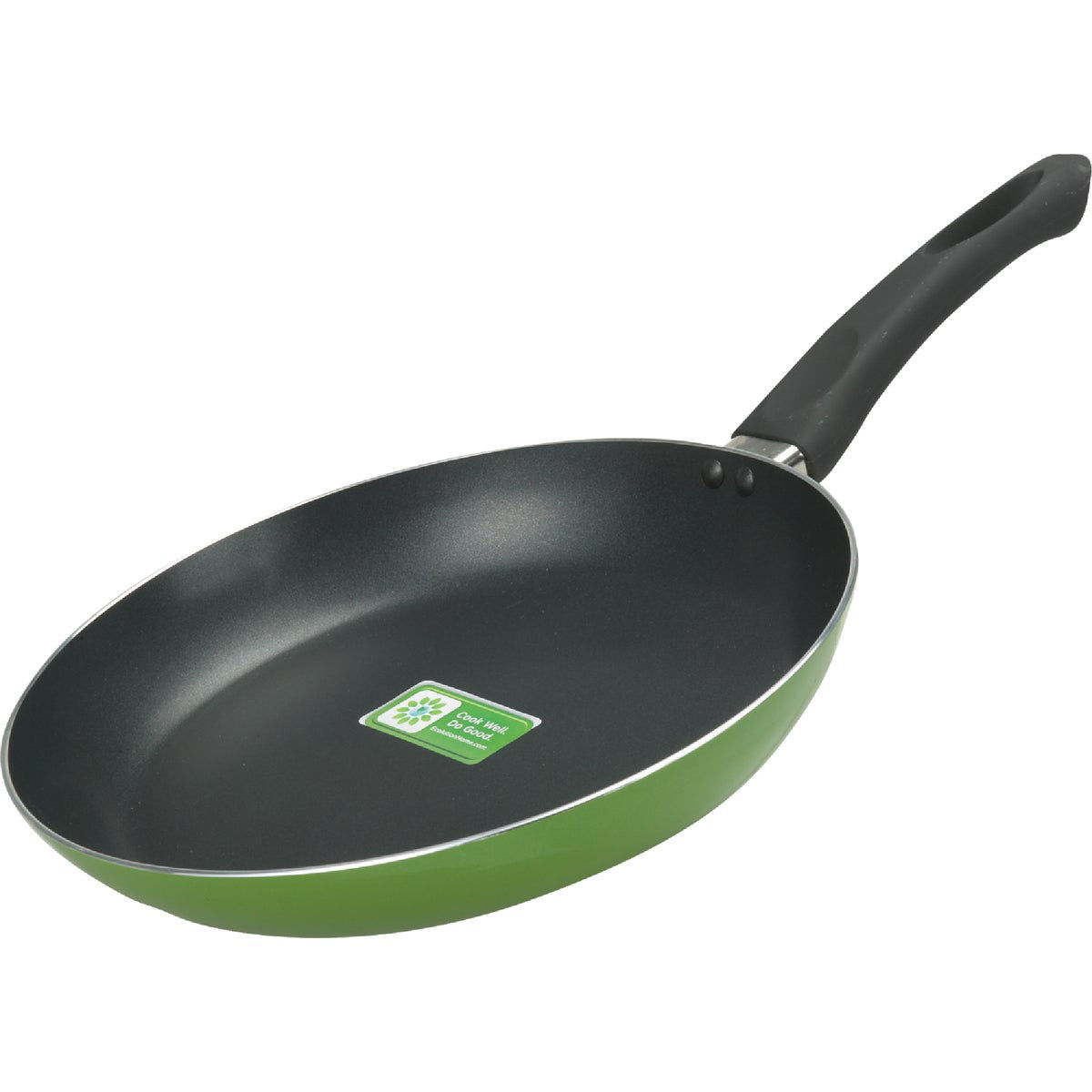Ecolution Elements 11 In. Green Aluminum Non-Stick Fry Pan