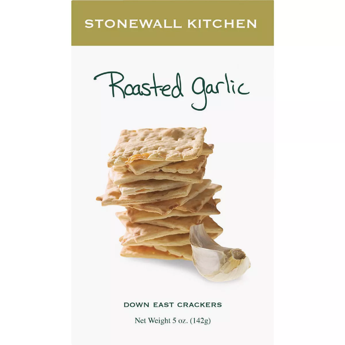 Stonewall Kitchen 5 Oz. Roasted Garlic Crackers