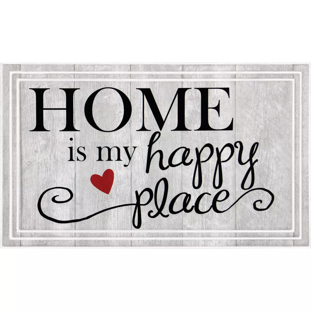Apache Fashionables Home is My Happy Place Door Mat
