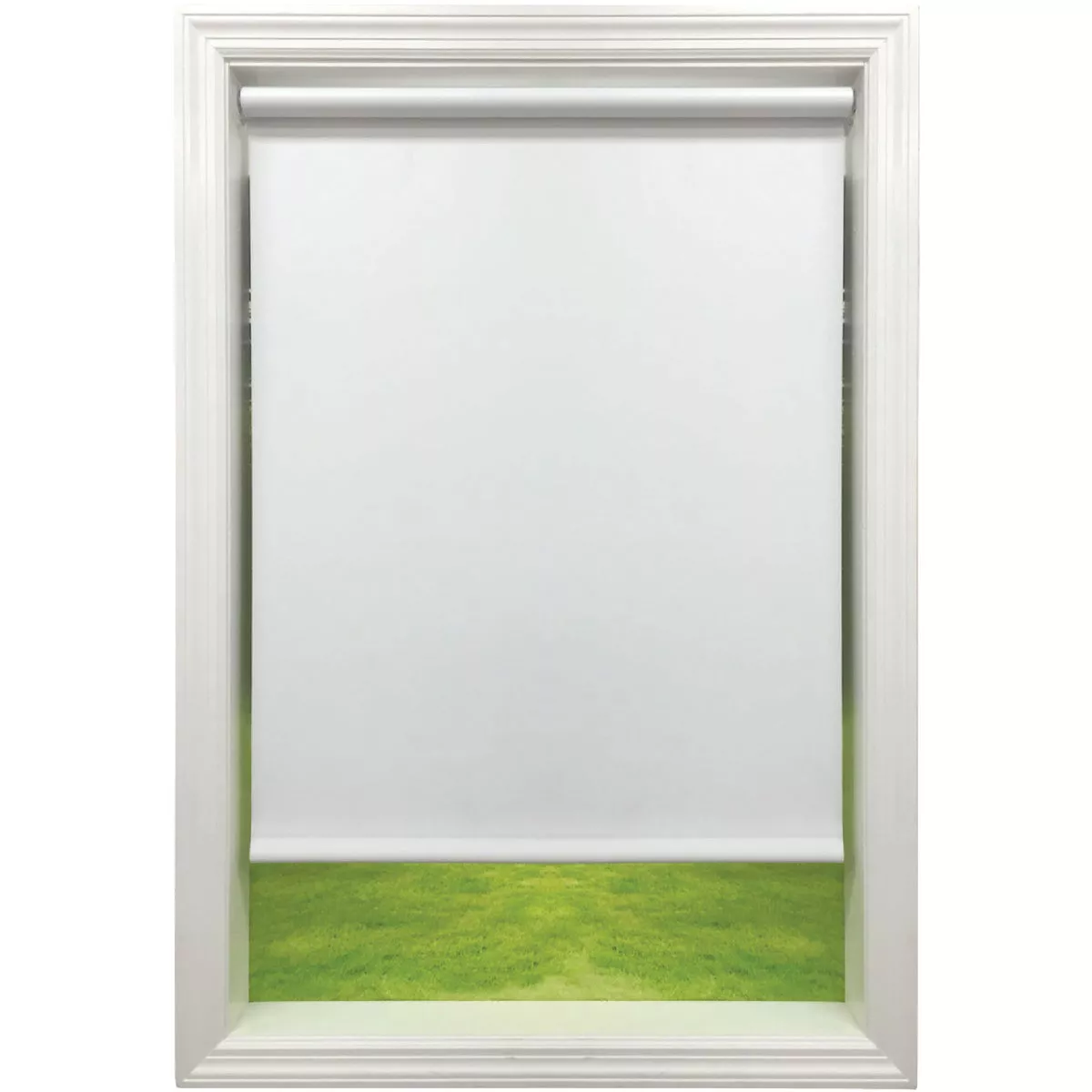 Friedland Shades Jupiter 37-1/4 In. x 72 In. White Economy Room Darkening Vinyl Roller Shade - photo 2