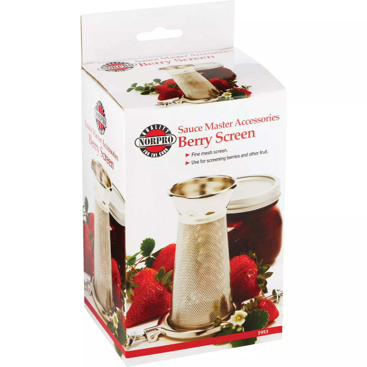 Sauce Master 6 In. x 3.5 In. Vegetable & Fruit Strainer - Berry Strainer Screen - photo 5