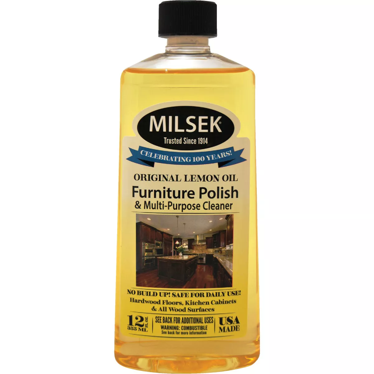 Milsek 12 Oz. Lemon Furniture Polish & Cleaner