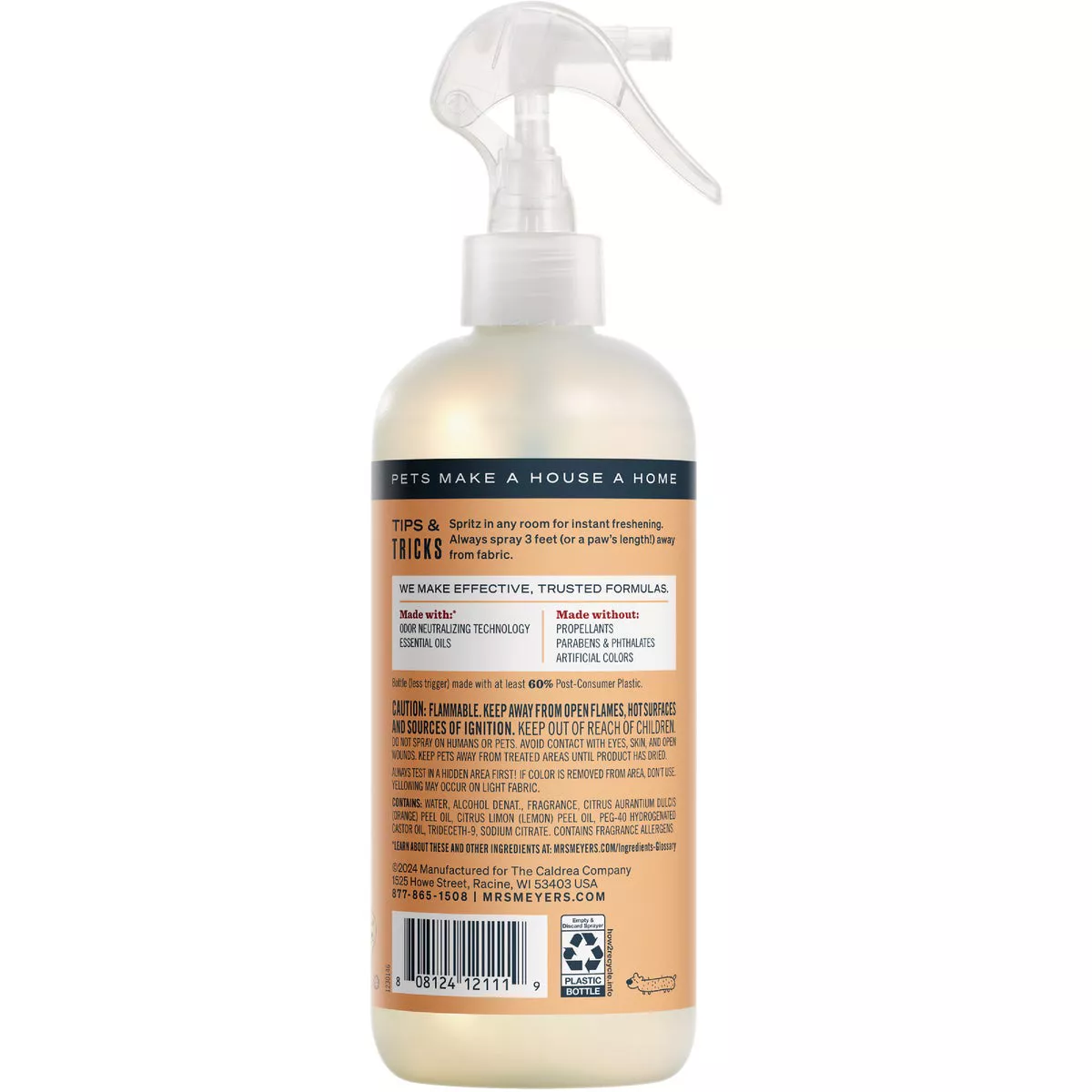 Mrs. Meyer's Clean Day 12 Oz. Orange Blossom Odor Neutralizer - photo 2